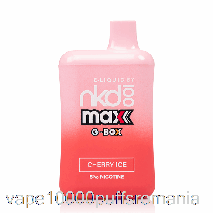 Vape Romania Gbox X Naked 100 5500 Gheata De Cirese De Unica Folosinta